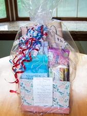 Basket #30 Cook’s Pharmacy Spa Basket, 2 Bars Scented Bath Soap, Pure Silk Spa Therapy Trimmer, Pedi
