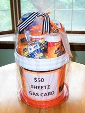 Basket #34 Gas Card And More Basket, Donated By: Kathy Simpson “Friends Group”, $50 Sheetz Gas Card,